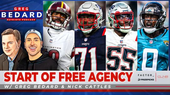 .@PrizePicks Bedard Patriots Podcast: Start of Patriots free agency, waiting on Ridley taken at BSJ Headquarters (Patriots)